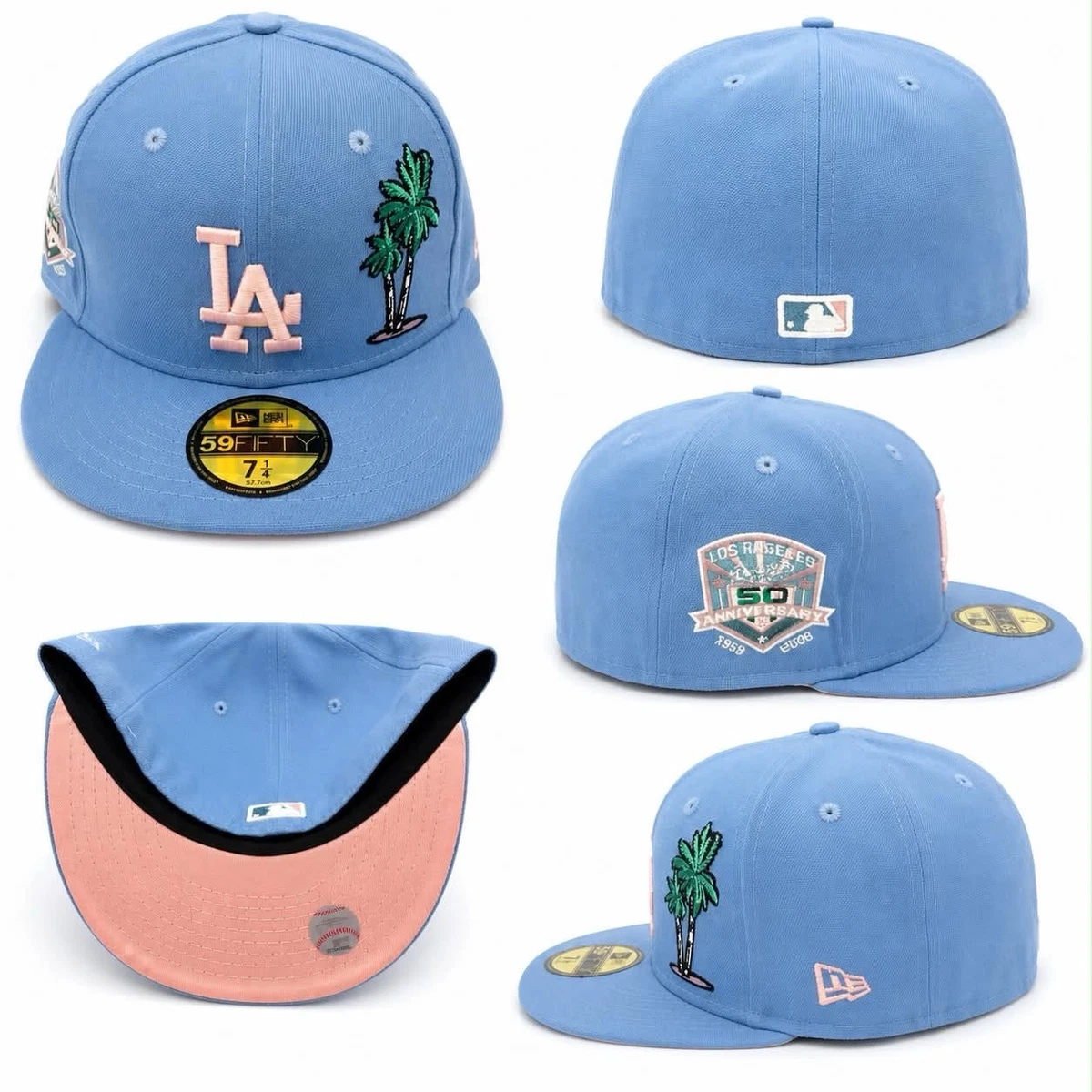 美品】NEEDLES NEW ERA 59 FIFTY(7 3/8) New Era Baseball Cap Men's 7