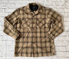 Pendleton The Original Board Shirt Men's Plaid Flannel 100 Wool Button-Up M