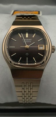 ORIENT NOS Damen Quarz 70er Jahre Ref. 517908 - Neuer Akku - mit Etikett - funktioniert