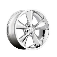 1 X Boyd Coddington BC1 Junkyard Dog 17X8 5X4.50 73.10 Hub +00 Offset Chrome