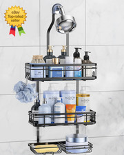 Shower Caddy Hanging over the Shower Head Rustproof Shower Organizer Hanging