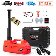 Electric Car Jack with Tire Inflator Pump 12V 5 Ton Hydraulic Car Jack Lift Kit