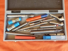 LOT (20) END MILLS-TOOL HOLDER-COUNTER SINKS-KEO- MISCELLANEOUS MACHINIST TOOLS