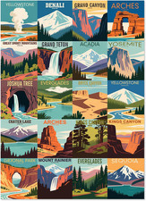 National Parks Nature Landscape Puzzle for Adults 500 Pieces