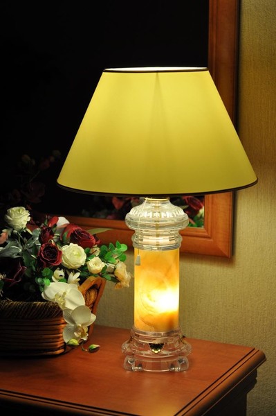 Klassische Design Tisch Leuchte Lampe Leuchten Lampen Schirm Xxl Beleuchtung Neu-image