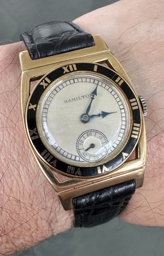 Magnificent c.1929 HAMILTON PIPING ROCK -- 14k Gold