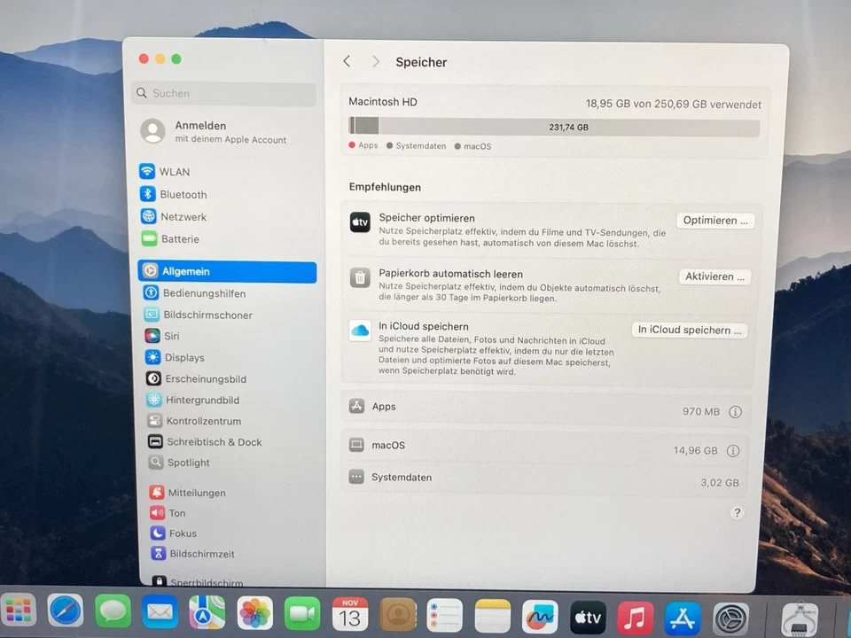 Apple MacBook Air 2020 A2179 8GB i5 1.1 Ghz 256GB  - Bild 3 von 4