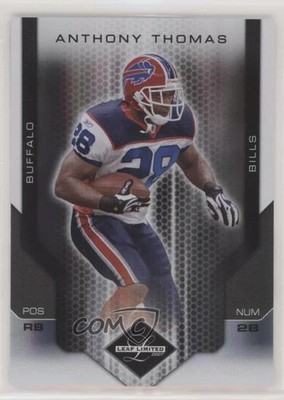 2007 Leaf Limited Spotlight Silver 15/20 Anthony Thomas #11 1u6