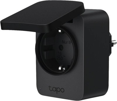 Tapo P410M WLAN Outdoor Steckdose, Smart Home Plug mit Stromzähler