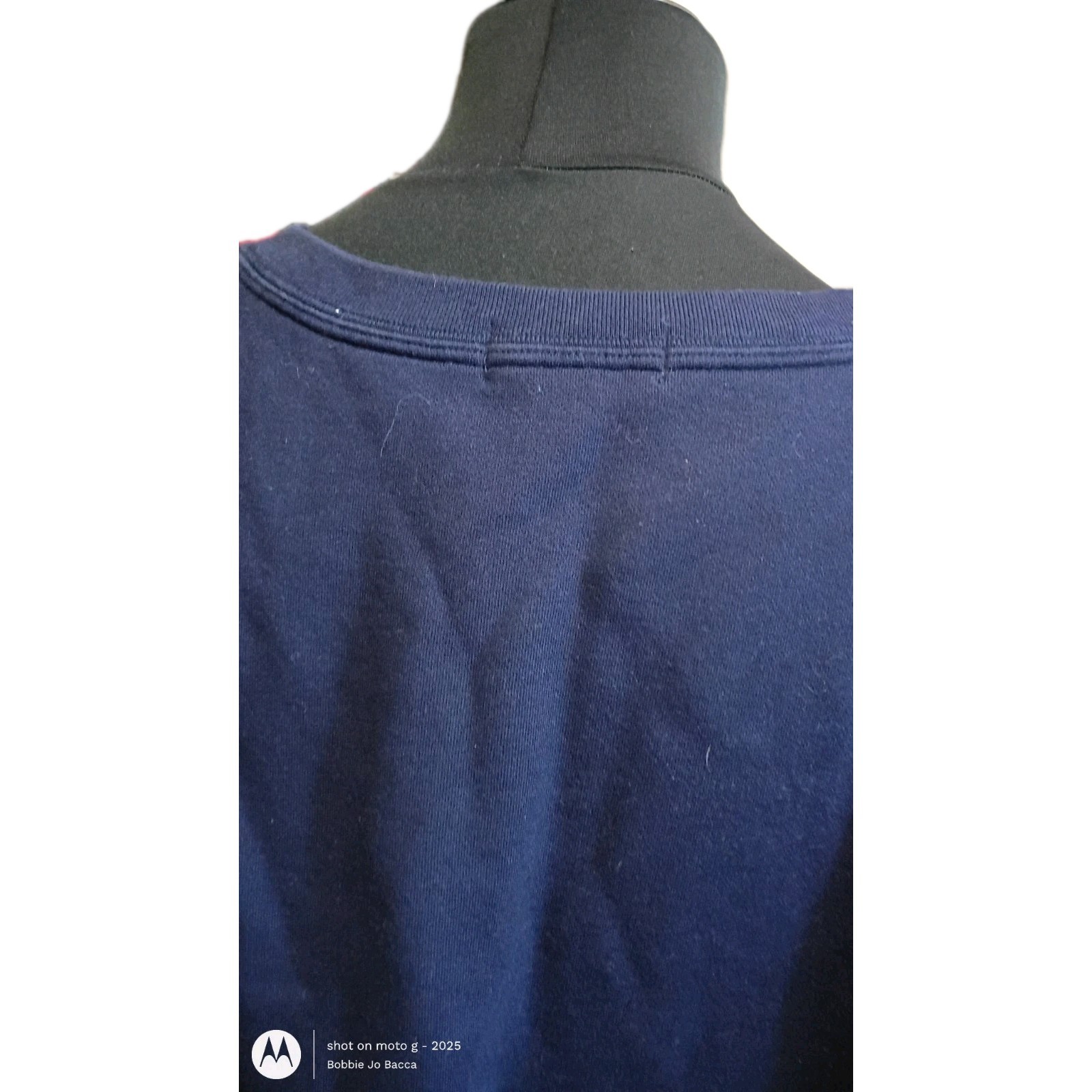 POLO BY RALPH LAUREN FELPA IN PILE BLU NAVY CON PONY ROSSO TG. XXL