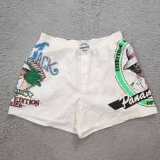 Vintage Panama Jack Shorts Mens Medium Limited Edition Boxer Lounge US Made Read
