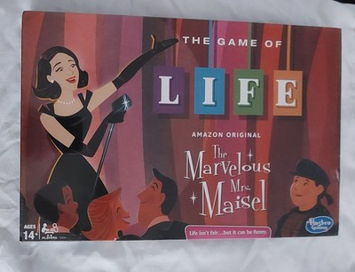 The Marvelous Mrs. Maisel The Game of Life Board Game Hasbro BRAND NEW/SEALED