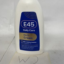 E45 Rich 24 Hour Fast Absorption Deep Nourishing Moisturisation Cream 400ml (pa