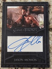 2019 Rittenhouse Game of Thrones GOT Jason Momoa Autograph Auto Signed Sp
