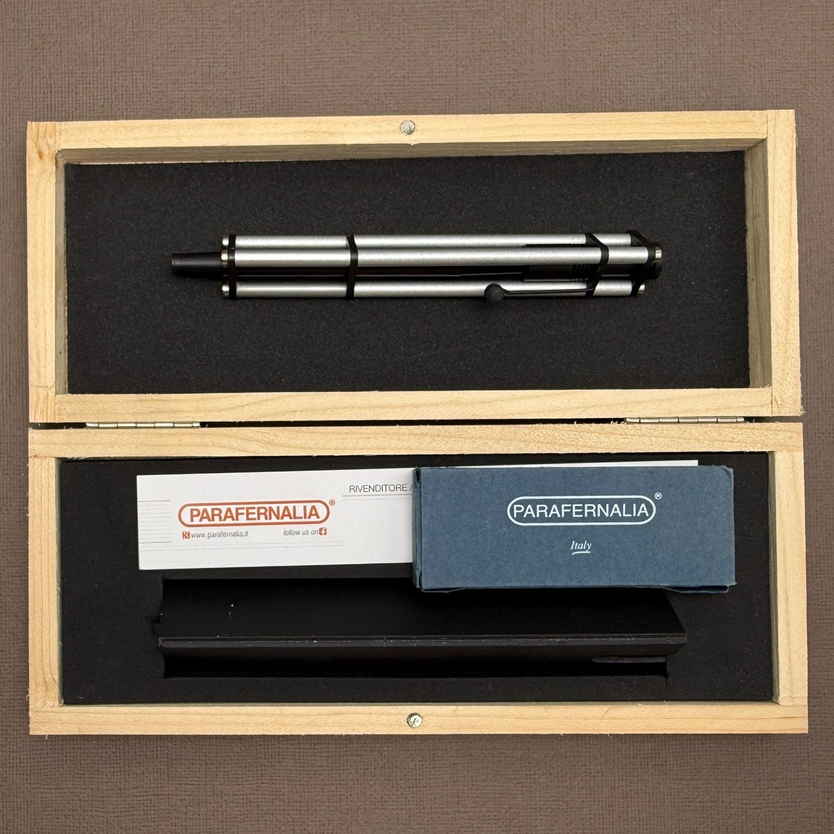 Parafernalia Big Revolution Fountain Pen - Aluminum | eBay