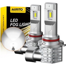 Auxito DRL Super Bright LED Fog Light 9005 HB3 Bulbs Replace Halogen Lamp 6000K