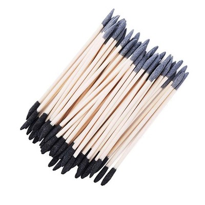 Double Tip Wooden Sanding Sticks 50 Count 150 Grit General 280 Grit Smoothing