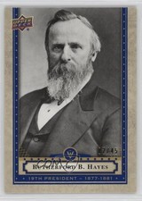 2020 Upper Deck Presidential Weekly Packs Blue 2/45 Rutherford B Hayes #19 kn8