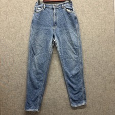 Vintage Lee Mom Jeans Womens Size 14 Long (30x31) High Rise USA MADE Riders 90's