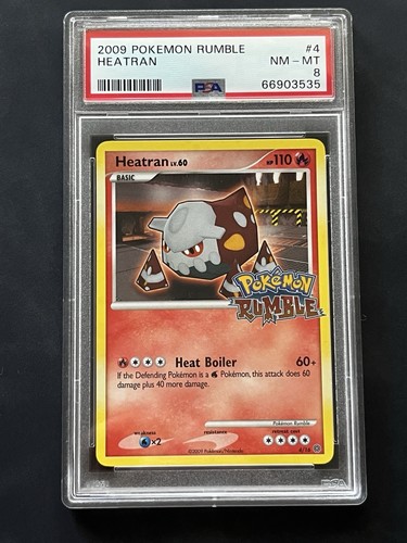 Heatran graded PSA 8 for sale on eBay
