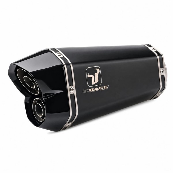 Ixrace Auspuff M8 Black Series (FüR: Honda CB 500 Hornet ABS PC71 24 )-image