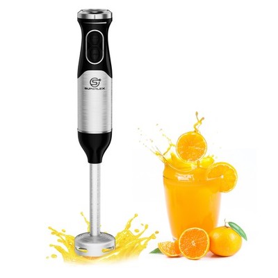 SUPERLEX Stabmixer Edelstahl Mixstab Pürierstab Hand Blender Küchengerät 600W
