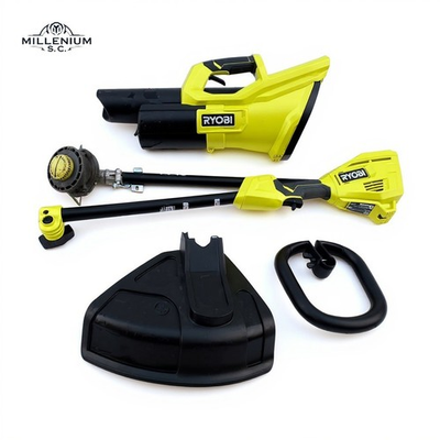 #ad #ad RYOBI 40V 15quot; String Trimmer amp; 550 CFM Blower Combo Kit TESTED Bare Tool $139.51