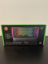 New Razer Blackwidow v4 75% Hot-Swappable Keyboard Tactile Switches RZ03
