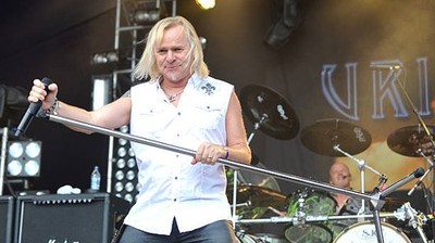 Bernie Shaw of Prog Rock band Uriah Heep performs the second day o- Old Photo 1