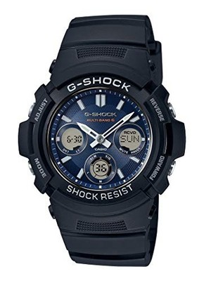 Casio G-Shock Solar-und Funkuhr AWG-M100SB-2AER