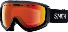 Smith Optics I/O Mag Snow Goggles - Black/ChromaPop Everyday Red Mirror, Regular