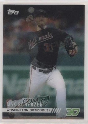 2018 Topps On Demand 3D Motion Max Scherzer #M-1 a2v