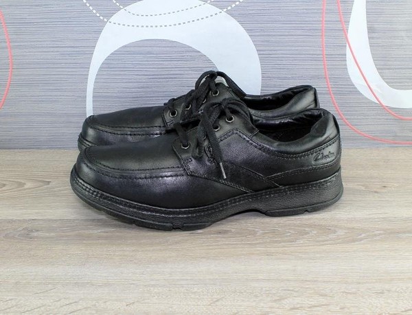 Men Clarks Heels Black 42.5 #7AZU