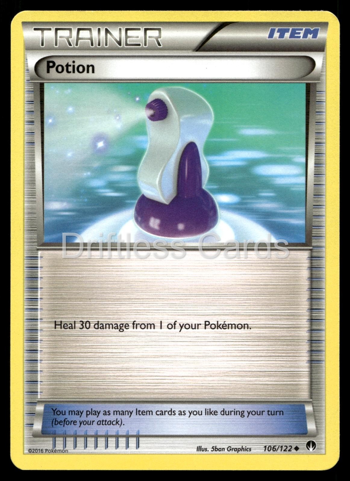 Potion 106/122 Uncommon BREAKpoint Pokemon NM/M