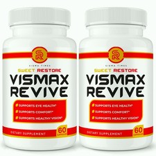 Vismax Revive, Advanced Eye Supplement for Clear and Healthy Eyes - 2 Pack