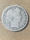 1909 Barber Half Dollar - As Shown! (#2134)