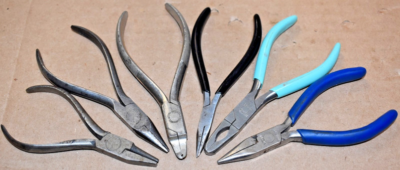 Watchmaker's Jeweler's Speciality Pliers Vigor Peer Lindstrom Germany 6 Pieces
