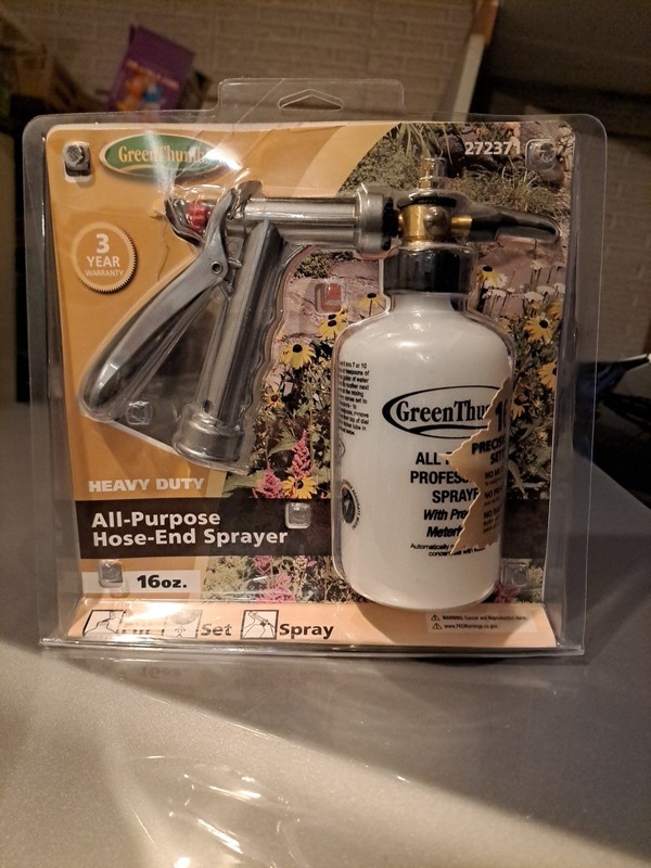 Green Thumb 16 Oz Heavy Duty All Purpose Hose End Sprayer
