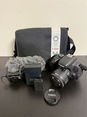 Canon EOS X9i DSLR Kamera mit Rode VideoMic Pro Plus 18-55mm Objektiv Bundle