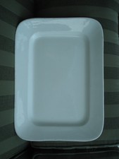 Large White Antique Platter - John Maddock & Sons - C. 1880-96