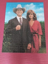 Puzzle 500 Teile Dallas TV-Serie JR und Sue Ellen 1982 Schmid