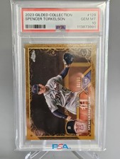 2023 Topps Gilded Collection Spencer Torkelson Gold Refractor /99 Tigers