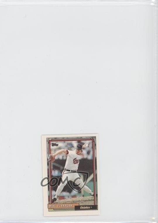 1992 Topps Micro Box Set Mike Flanagan #218 0s5