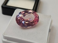 Fantastic Padparadscha Sapphire Oval Cut 11-12 Ct Certified Loose Gemstone