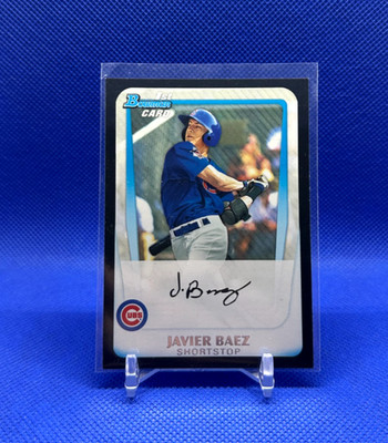 Topps 2011 Bowman Draft Picks & Prospects 1st Javier Baez Gold BDPP6 Cubs Tigers