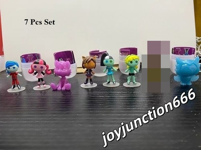#ad Mattel Monster High Cartoon Mini Figurine Ornament 7 PCS Set Collection Model $28.49