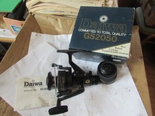 excellent vintage retro daiwa GS2050 GS 2050 spinning fishing reel boxed spool