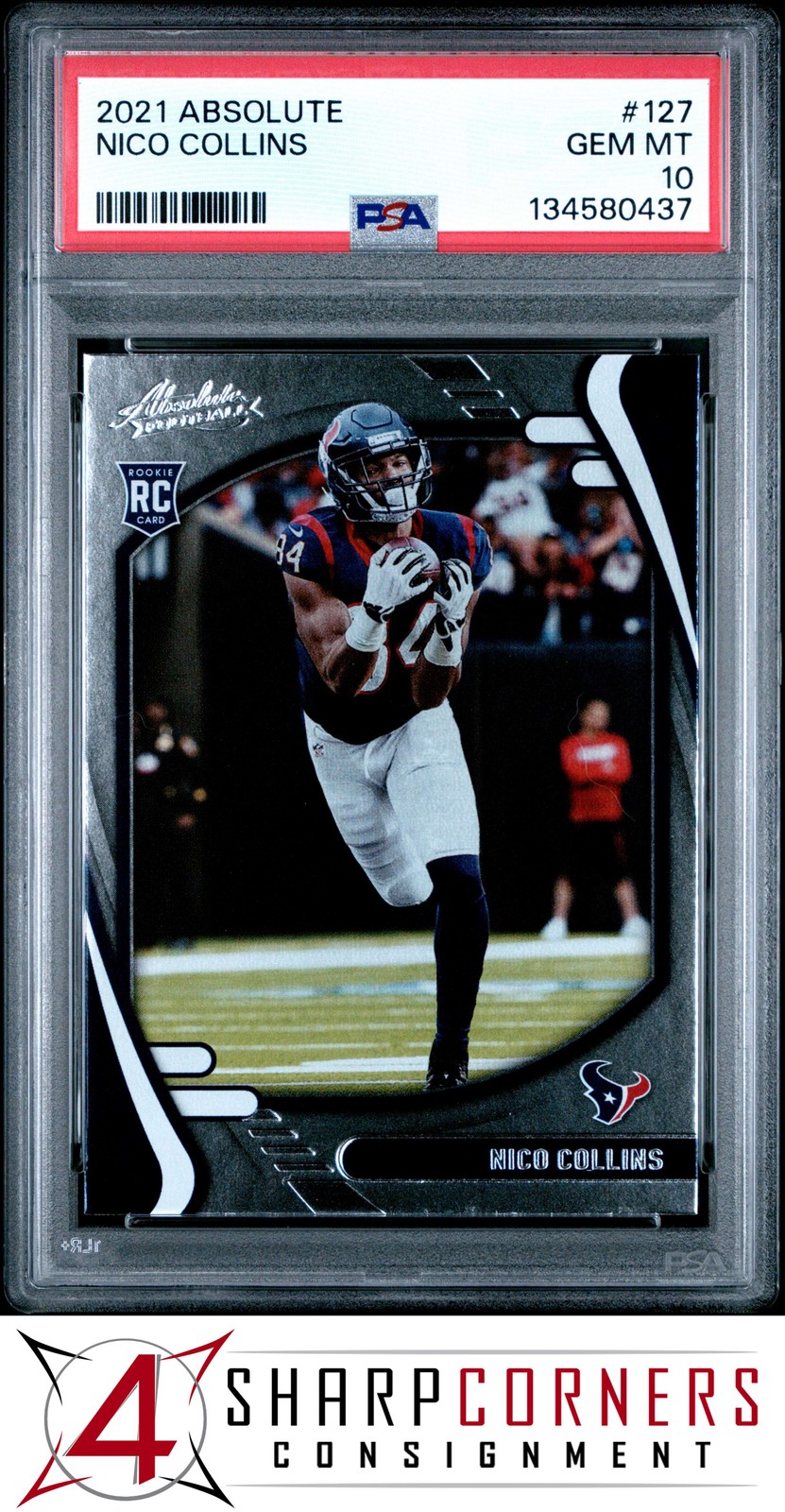 Nico Collins Panini Absolute #127 Base