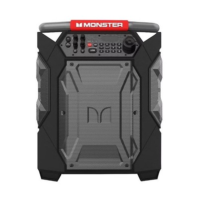 Monster Rockin Roller 300 Portable Bluetooth Speaker, 200W Power, 100+ Hour