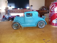 ANTIQUE ARCADE 106 FORD COUPE W/ RUMBLE SEAT CAST IRON TOY CAR REPAINT